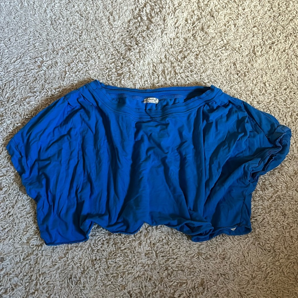 Free people cropped tshirt